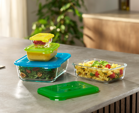 Glass Food Storage Set