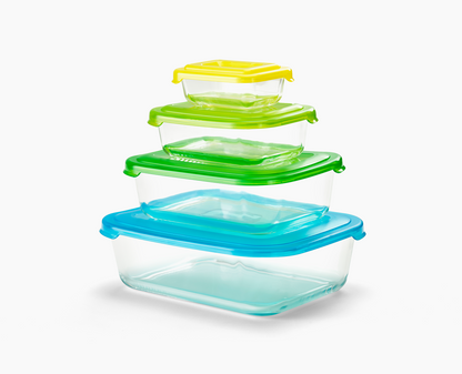 Glass Food Storage Set