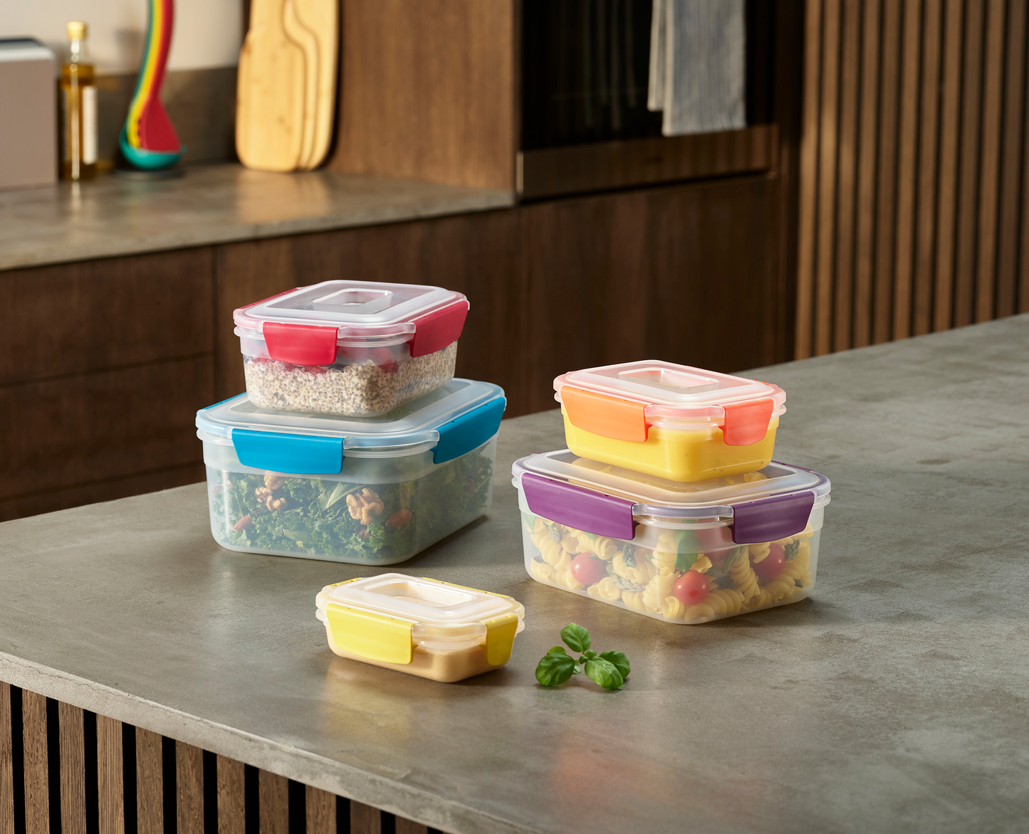 Lock 10-piece Multi-size Container Set