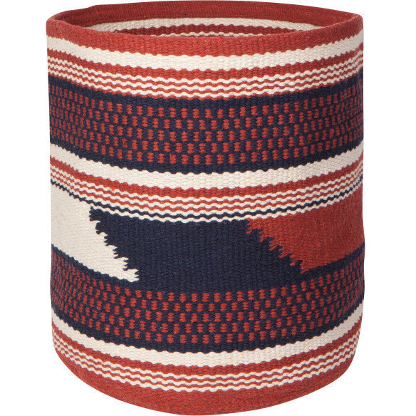 Rhythm Large Cotton Basket - Piquant