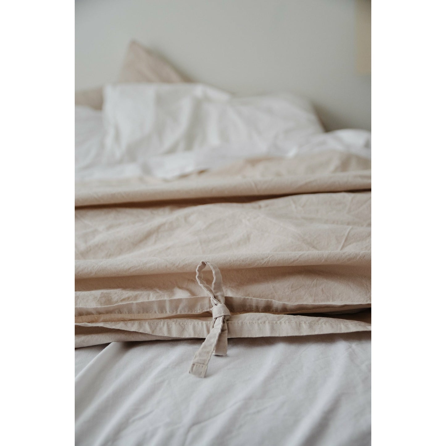 Queen Duvet Cover - Oat Milk