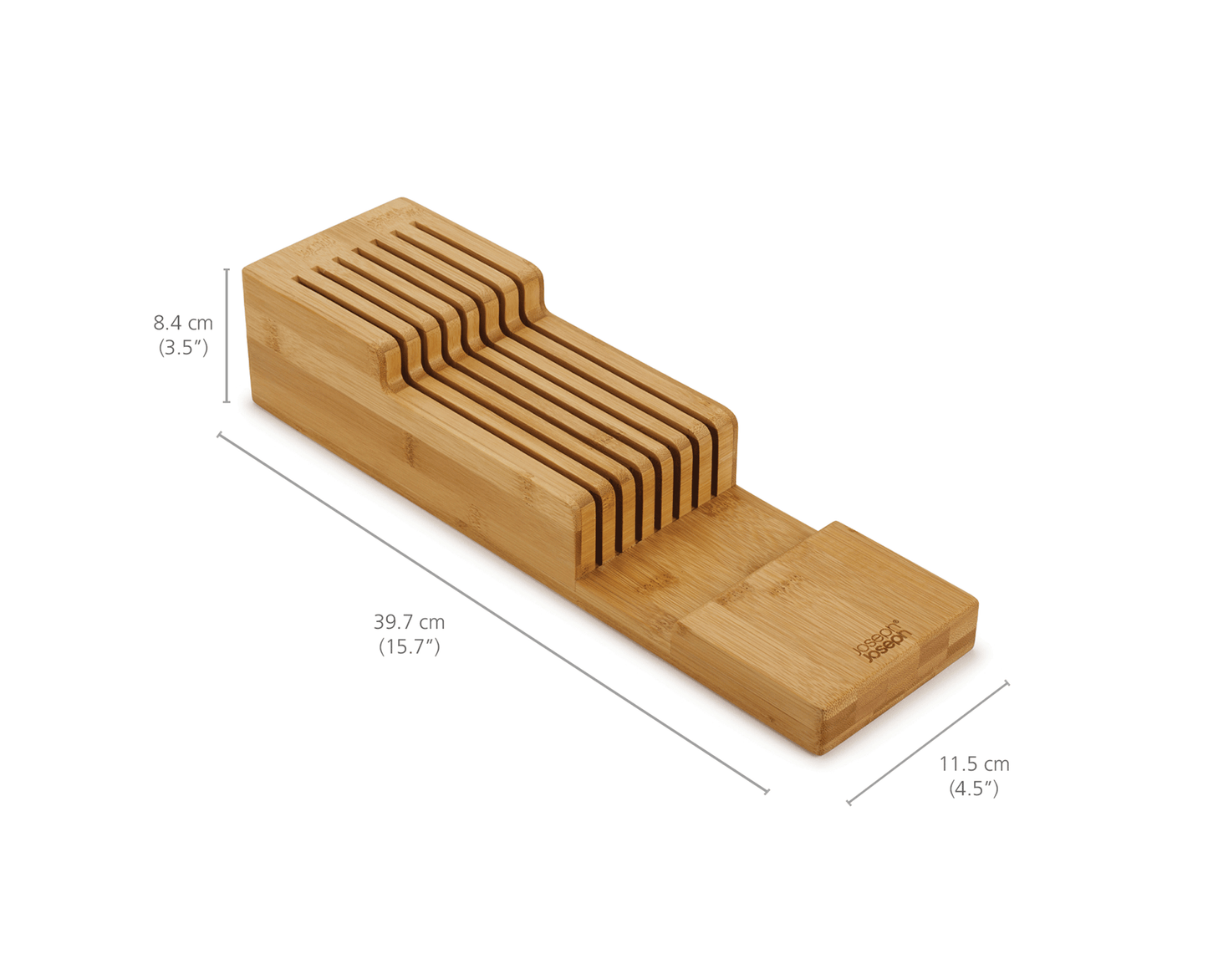 Bamboo Compact Knife Organiser