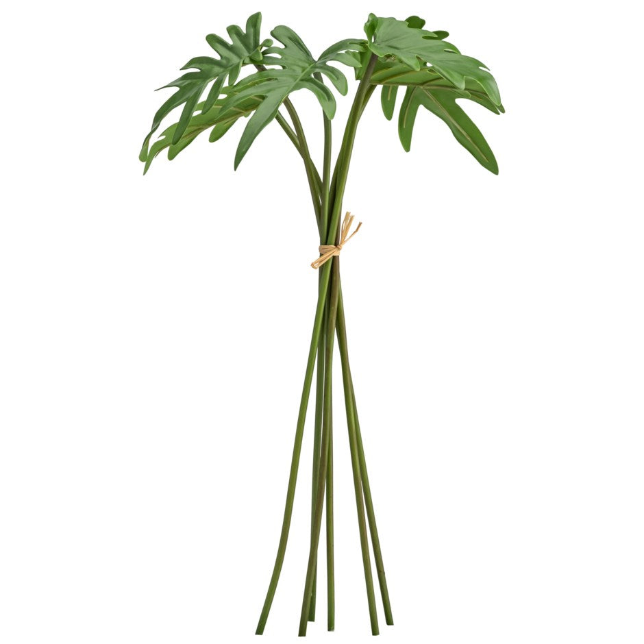 Faux Philodendron Leaf Bundle