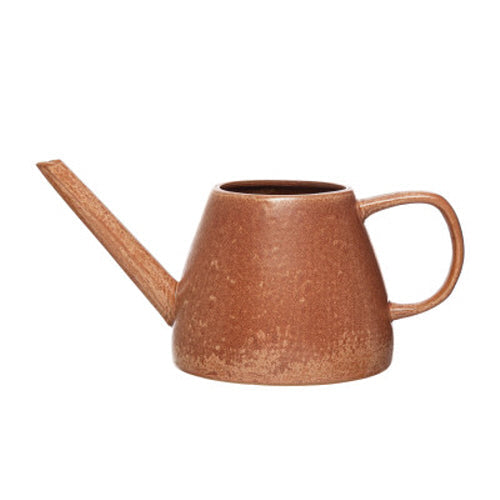 Stoneware Watering Can - Apricot