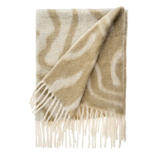 Bergen Mohair Throw - Pampas