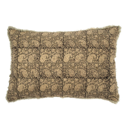 Ellery Block Print Pillow