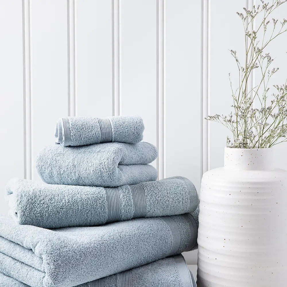 Allure Bath Towel - Powder Blue