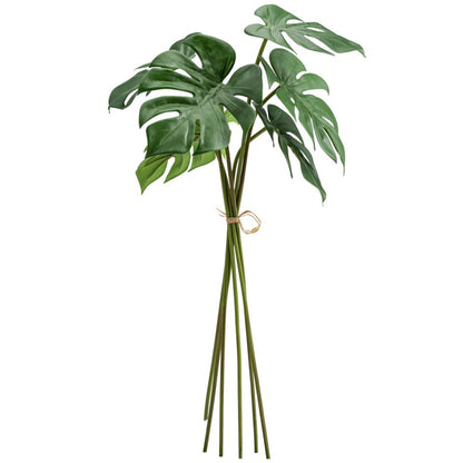 Faux Monstera Leaf Bundle