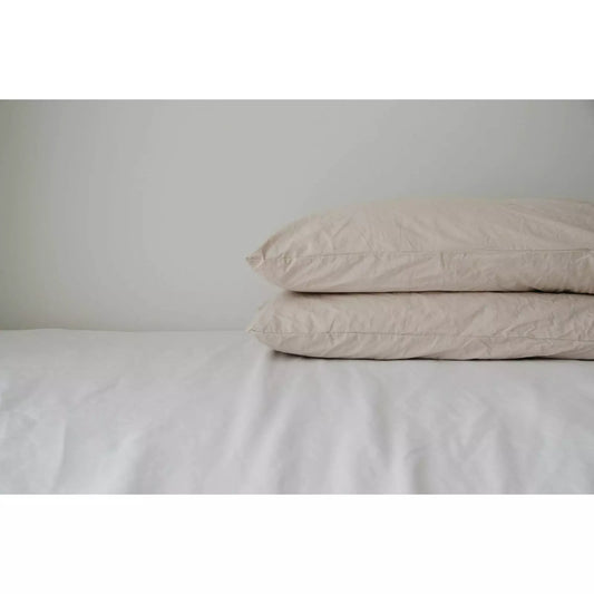 King Pillow Case Set - Oat Milk