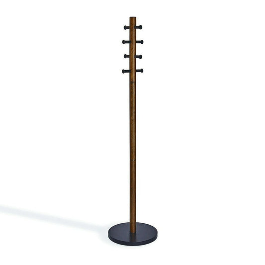 Pillar Coat Rack - Walnut