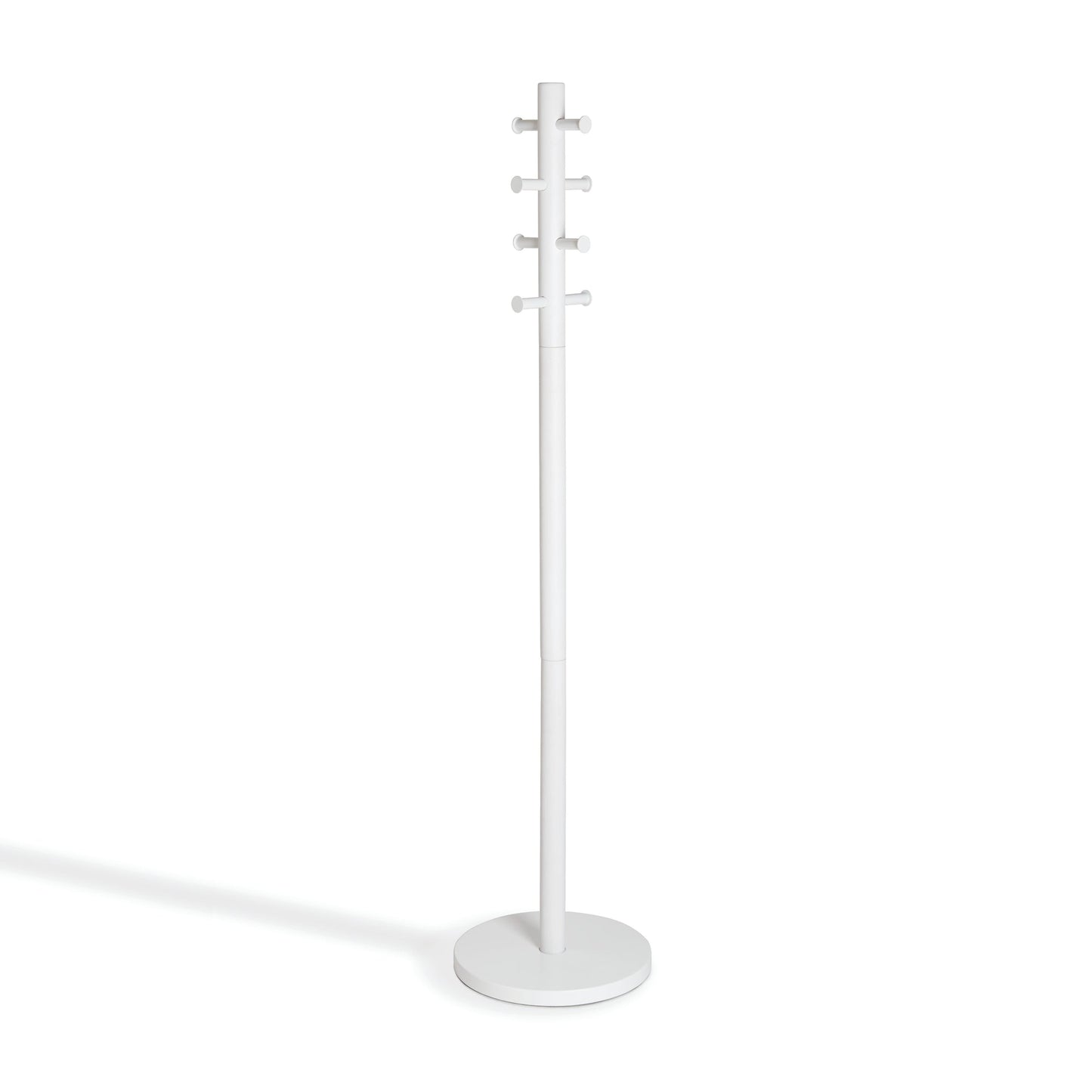 Pillar Coat Rack - White