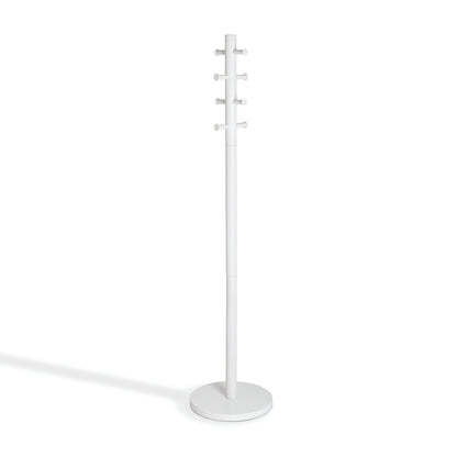 Pillar Coat Rack - White