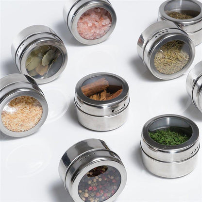 Magnetic Spice Jar Set