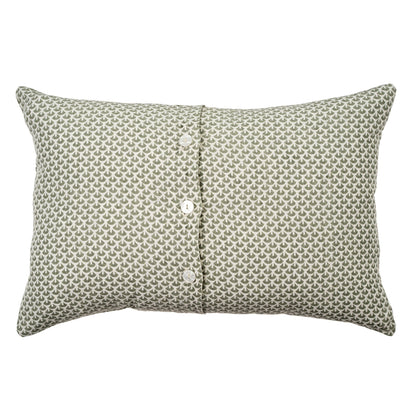 Sage Ella Linen Pillow