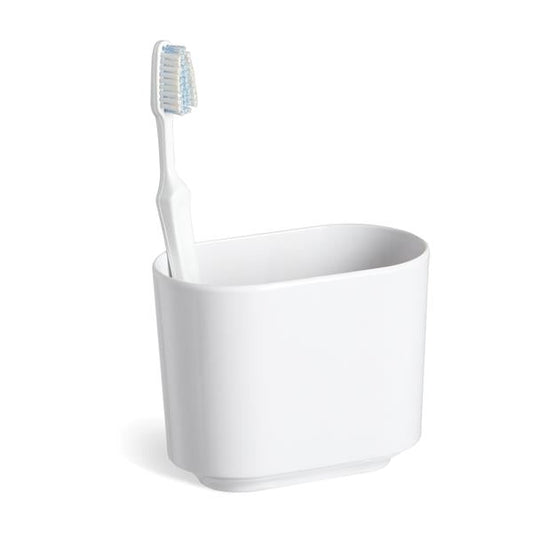 Step Toothbrush Holder - White