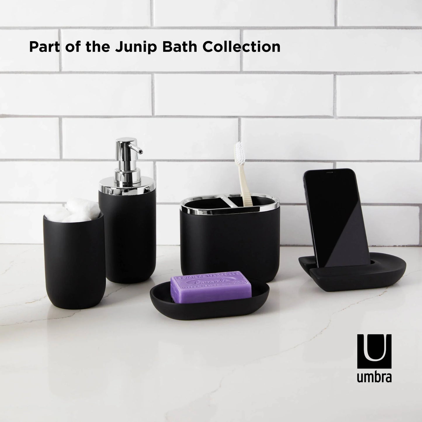 Junip Soap Pump - Black