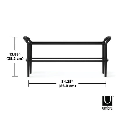 Shoe Stack Racks Set/2 - Black