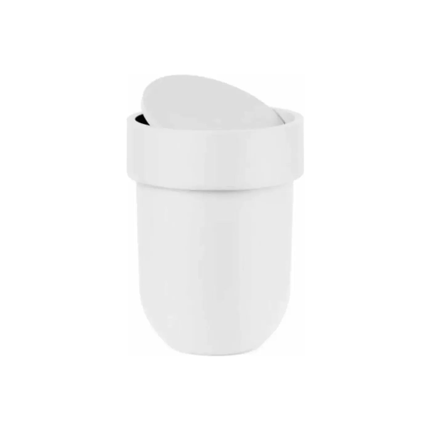 Umbra Touch Can with Lid - White