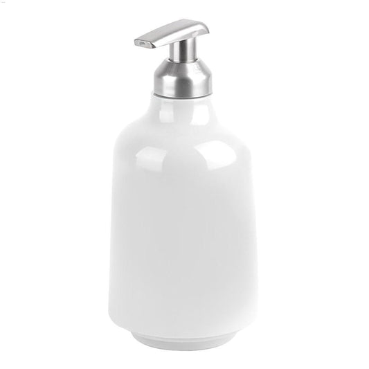 Step Soap Pump - White